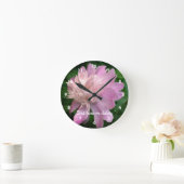 Pony Flower in Bloom Personalized Ronde Klok (Huis)