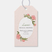 Pony flower Vrijgezellenfeest Dank u wel Cadeaulabel (Voorkant)