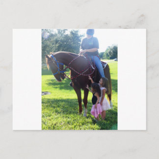 Pony Girls Briefkaart