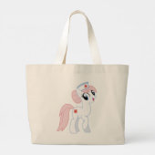 Pony Grote Tote Bag (Achterkant)