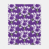 Pony Horse Home Fleece Deken (Voorkant)