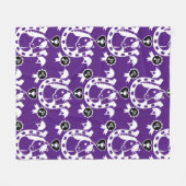 Pony Horse Home Fleece Deken (Voorkant (Horizontaal))