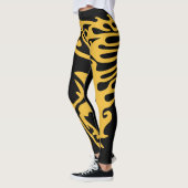 Pony Horse Stallion Steed School Bus Yellow Leggings (Links)