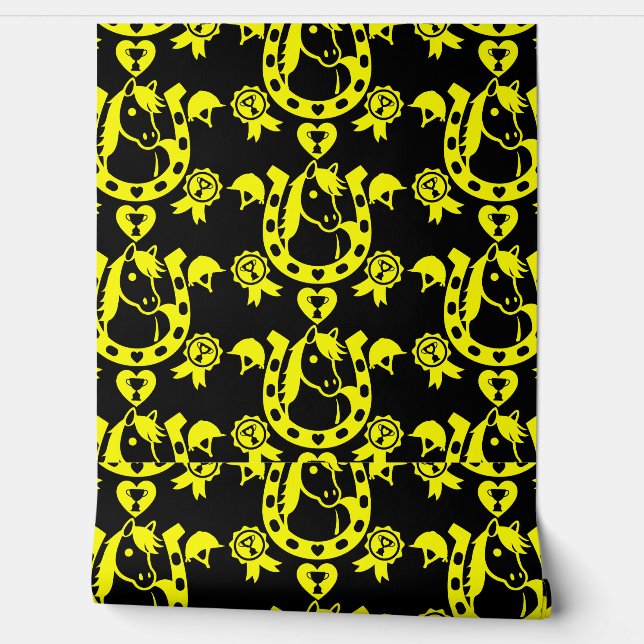 Pony Horsy Meisjes Huis Decor Behang (Afrollen)