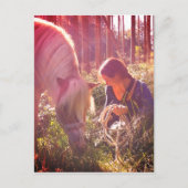 Pony im Wald Briefkaart (Voorkant)