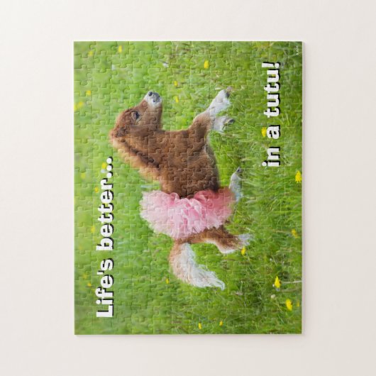 Pony in Tutu Legpuzzel (Verticaal)