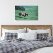 Pony in weide canvas afdruk (Insitu (Slaapkamer))