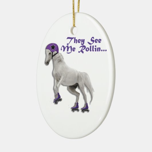 Pony Jam Keramisch Ornament (Links)