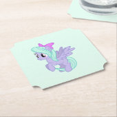 Pony Kartonnen Onderzetters (Gekanteld)