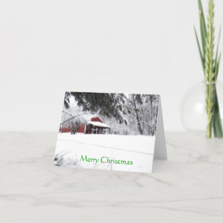 Pony Kerst Feestdagen Kaart