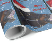 Pony kerstcadeautje cadeaupapier (Rol Hoek)