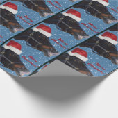 Pony kerstcadeautje cadeaupapier (Hoek)