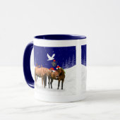 Pony kerstfeestdag Mok (Voorkant links)