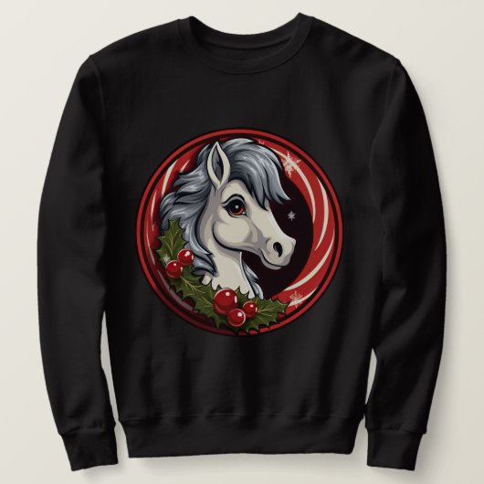 Pony Kerstmis Trui (Design voorkant)