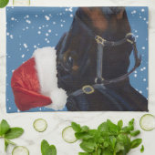  Pony keukenhanddoeken voor kerst (Gevouwen)