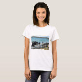 Pony langs het strand t-shirt (Voorkant volledig)
