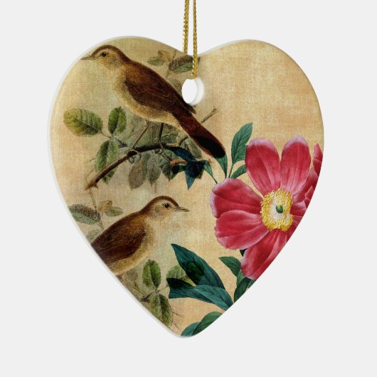 Pony met Nightingales Keramisch Ornament (Rechts)