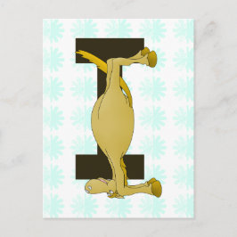 pony monogram I zazzle no shadow.png Briefkaart