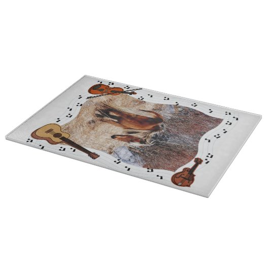 Pony muzieksnijbord snijplank (Hoek)