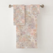 pony op een zachte achtergrond bad handdoek (Insitu)