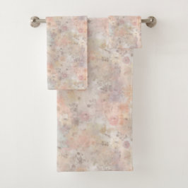 pony op een zachte achtergrond bad handdoek