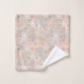 pony op een zachte achtergrond bad handdoek (Wasdoekje)