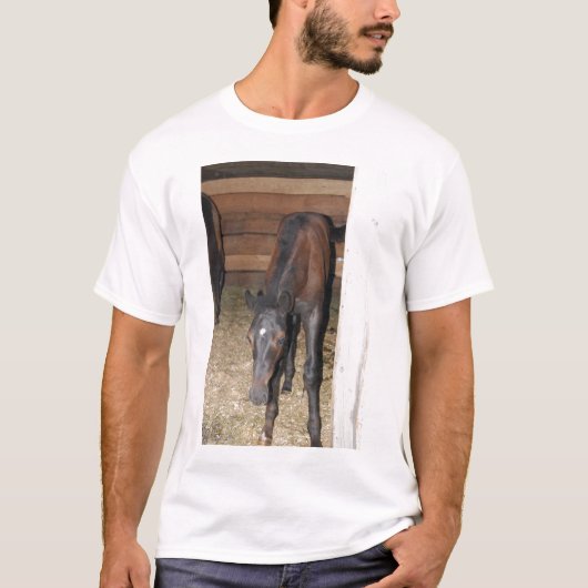 Pony/paarden T-shirt (Voorkant)