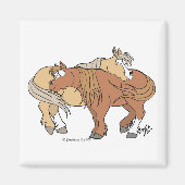 Pony Pals Magnet - Wit (Voorkant)