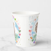 Pony Party Pappbecher, Pferdemotiv für Kinder Papieren Bekers (Rechts)