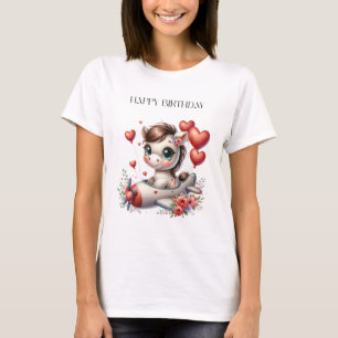 Pony Piloot Verjaardag T-shirt