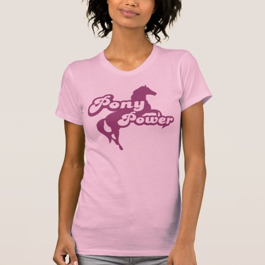 Pony Power T-shirt (Voorkant)
