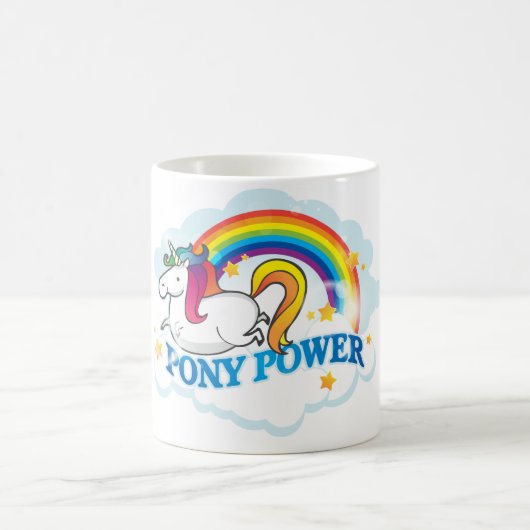 Pony Power Unicorn-Mok Koffiemok (Center)
