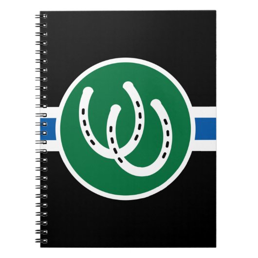 Pony Pride Flag Notitieboek (Voorkant)