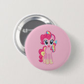 Pony Ronde Button 5,7 Cm (Voorkant /achterkant)