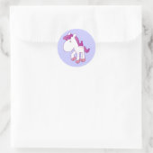 Pony Ronde Sticker (Tas)