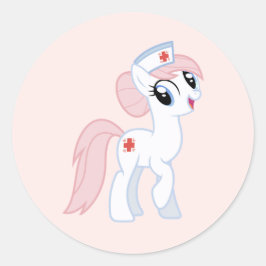 Pony Ronde Sticker