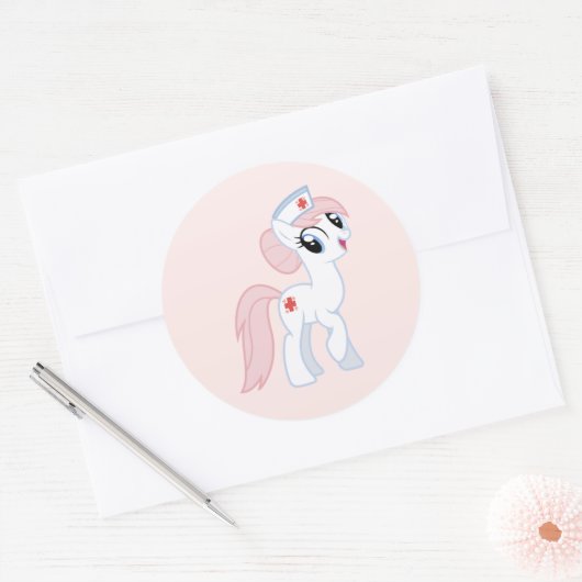 Pony Ronde Sticker (Envelop)