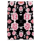 pony roze floral  bodempatroon medium cadeauzakje (Achterkant)