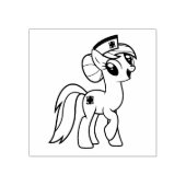 Pony Rubberstempel (Afrduk)