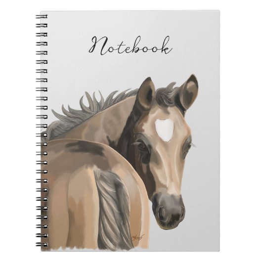 pony ruiter notitieboek (Voorkant)
