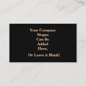 Pony Sample1 Visitekaartje (Achterkant)