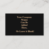 Pony Sample1 Visitekaartje (Achterkant)