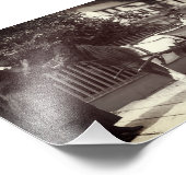 Pony schilder in Juneau, Alaska Foto Afdruk (Hoek)