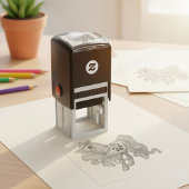 Pony Self-inking Stamp Zelfinktende Stempel