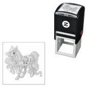 Pony Self-inking Stamp Zelfinktende Stempel (In situ)