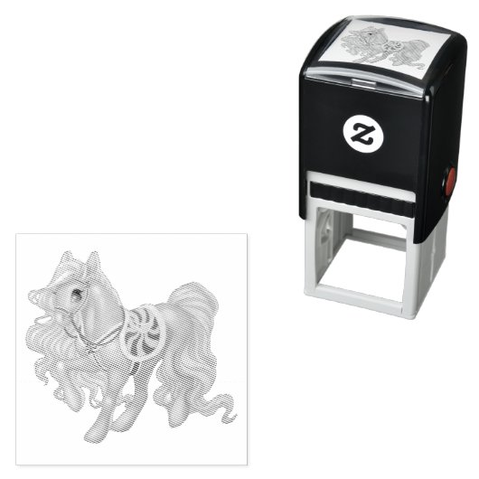 Pony Self-inking Stamp Zelfinktende Stempel (In situ)