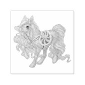 Pony Self-inking Stamp Zelfinktende Stempel (Design)