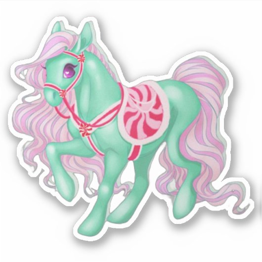 Pony-Sticker Sticker (Voorkant)