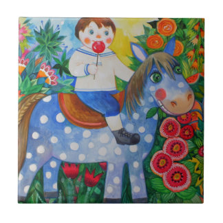 pony tegeltje