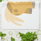 Pony Tender Cartoon en Vloerkeukenhanddoek Theedoek (Gevouwen)
